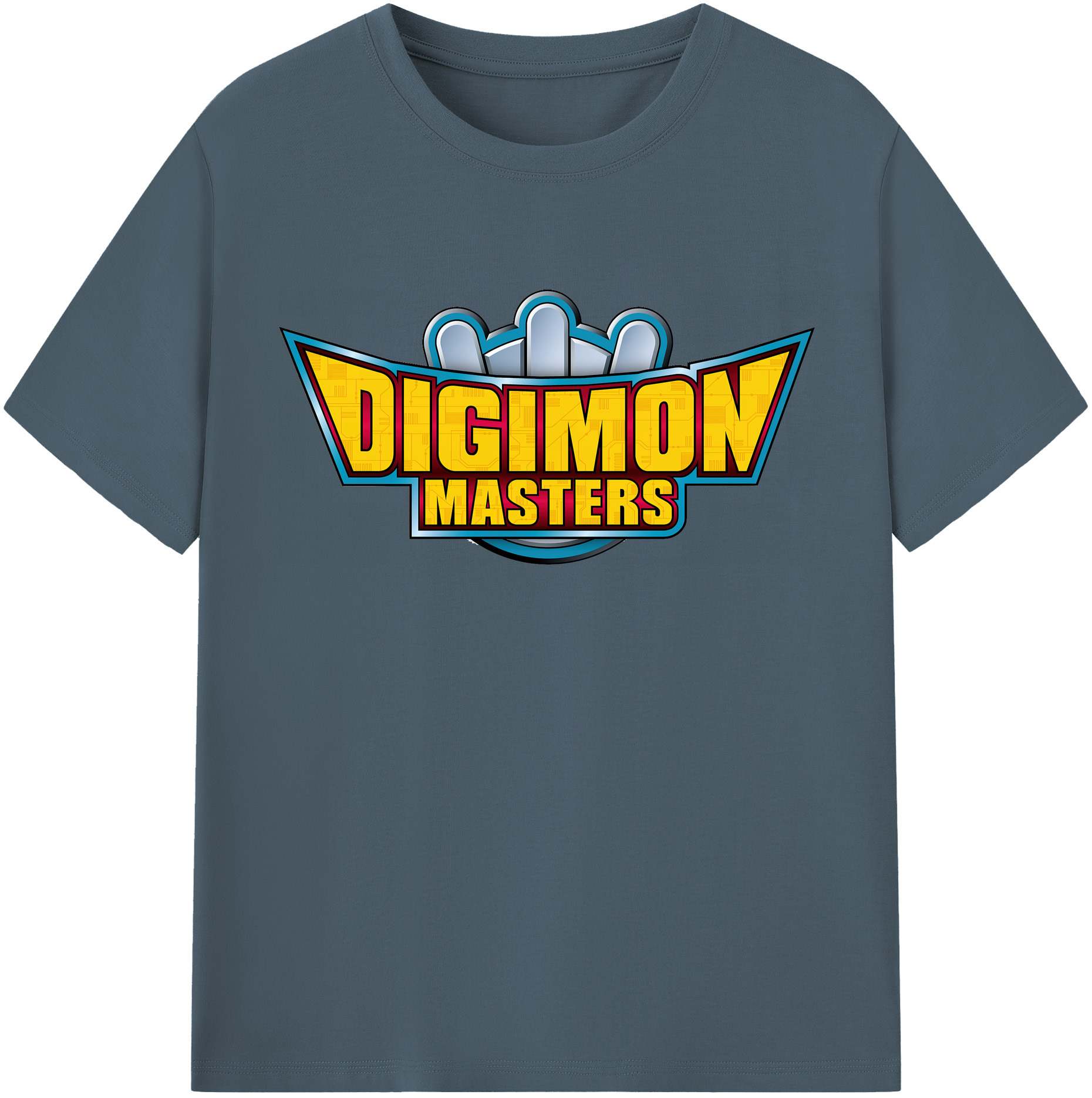 （画像用） Digimon デジタルモンスター/デジモン 綿100％半袖Tシャツ（フロントプリント）